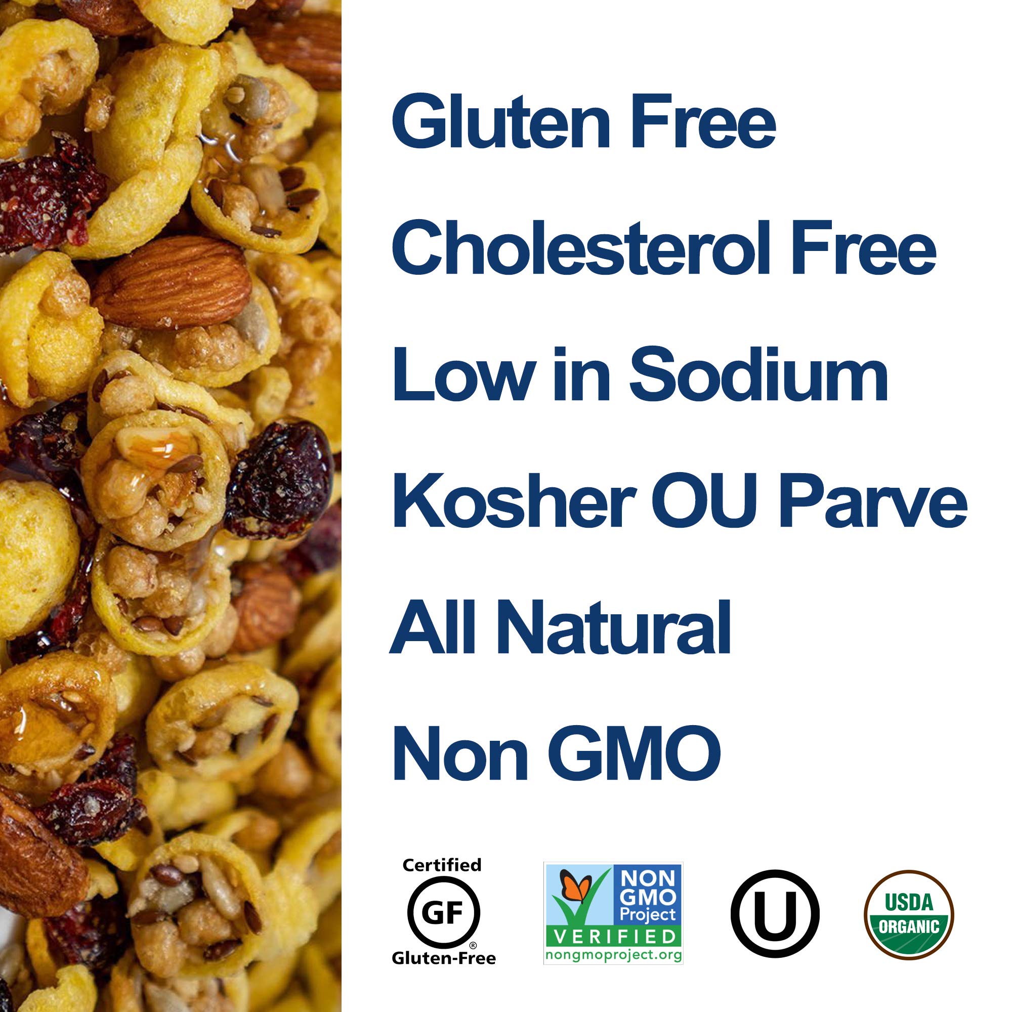 Gluten-Free Muesli with Dried Fruits & Nuts - Extreme Fruit & Nut Muesli for Breakfast, Snacks & Healthy Lifestyle