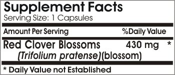 PureControl Supplements Red Clover Blossom 430mg - 200 Capsules | 100% Pure Herbal Supplement for Women's Hormonal Balance & Menopause Support | Natural Wellness & Detox Aid