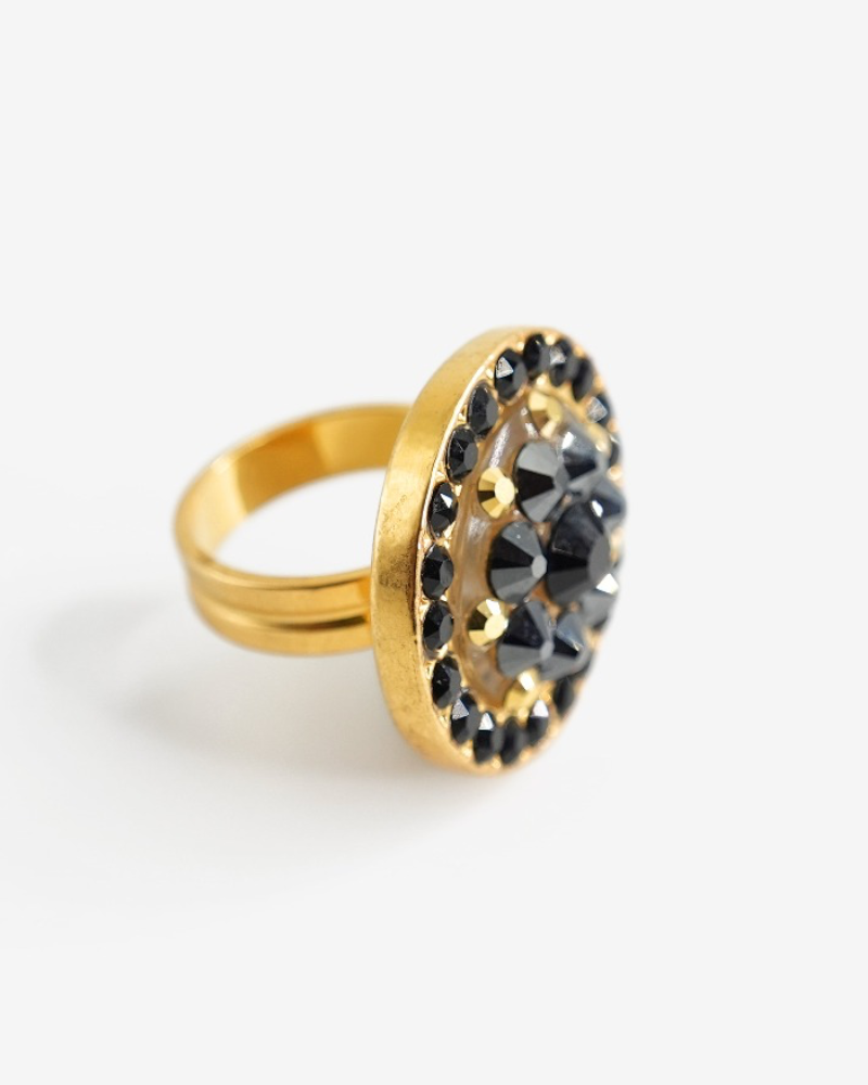Elegant Mandalette Ring for Women - Stackable Boho Jewelry - Perfect for Layering & Everyday Wear