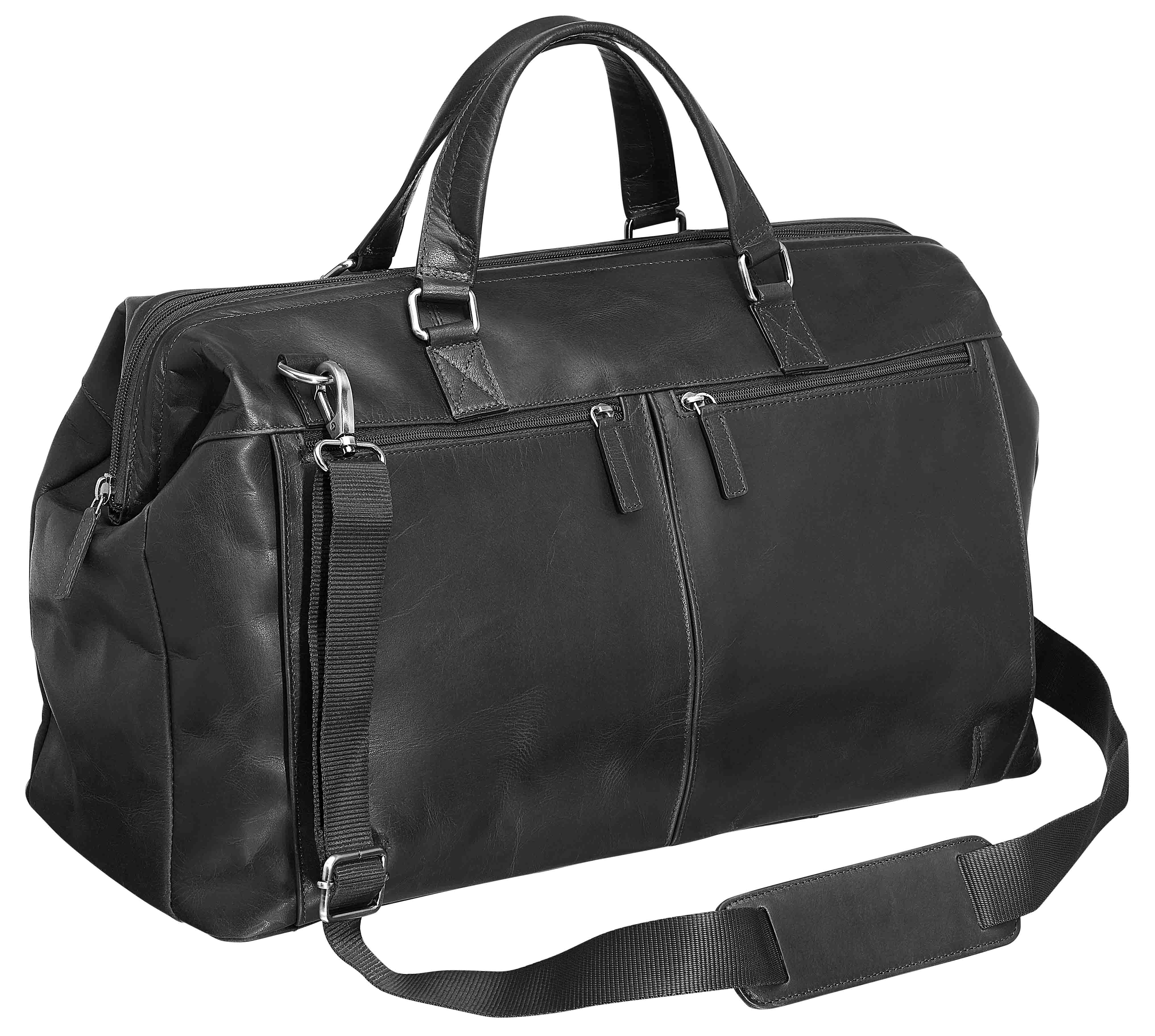 Mancini BUFFALO Classic Carry on Duffle Bag - Waterproof Travel Duffel for Gym, Sports & Weekend Getaways - Perfect for Men & Women Travel Accessories