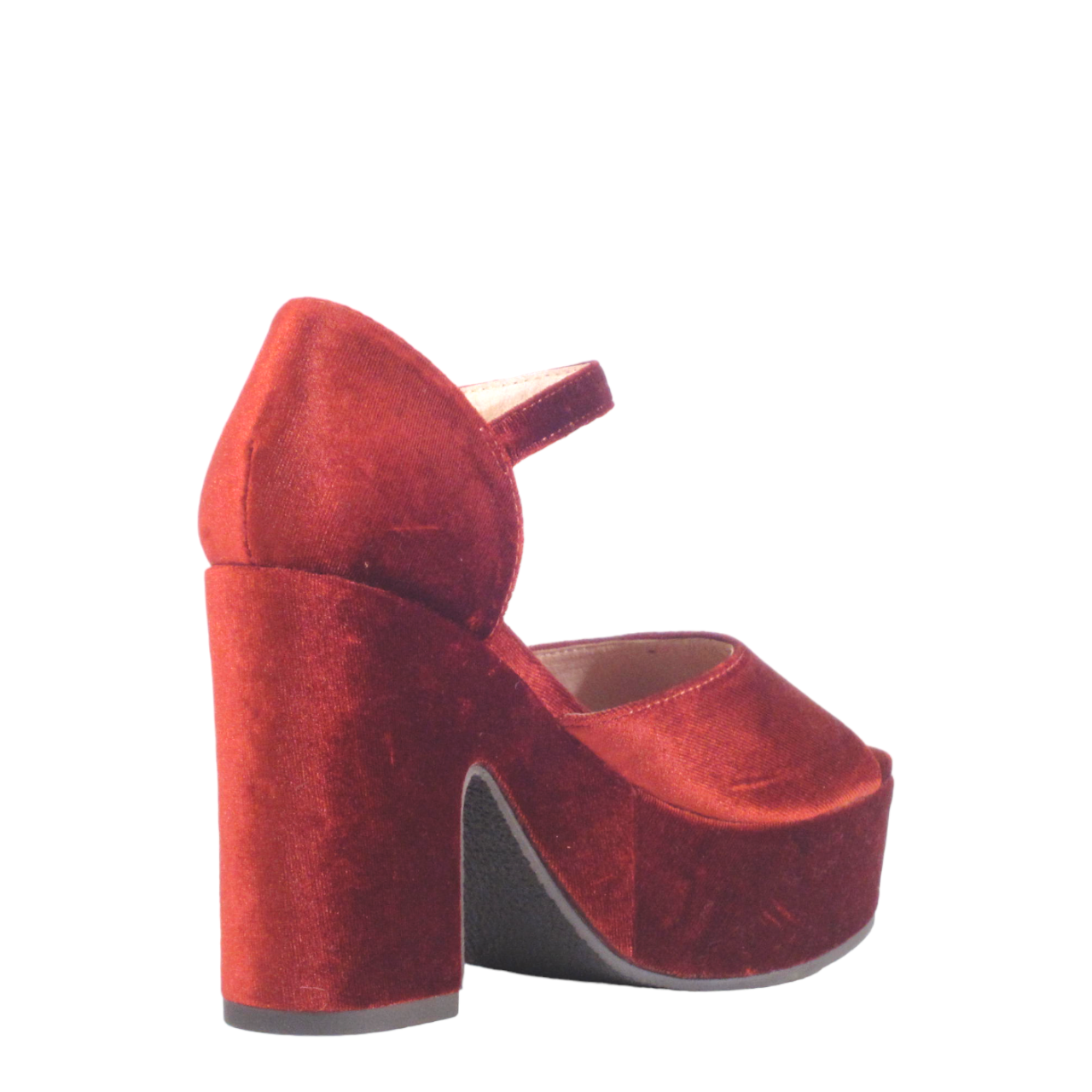 Quilted Velvet Platform Heels for Women - Comfortable High Heel Shoes for Party, Wedding & Evening Events - Stylish Dress Pumps with Cushioned Insoles
