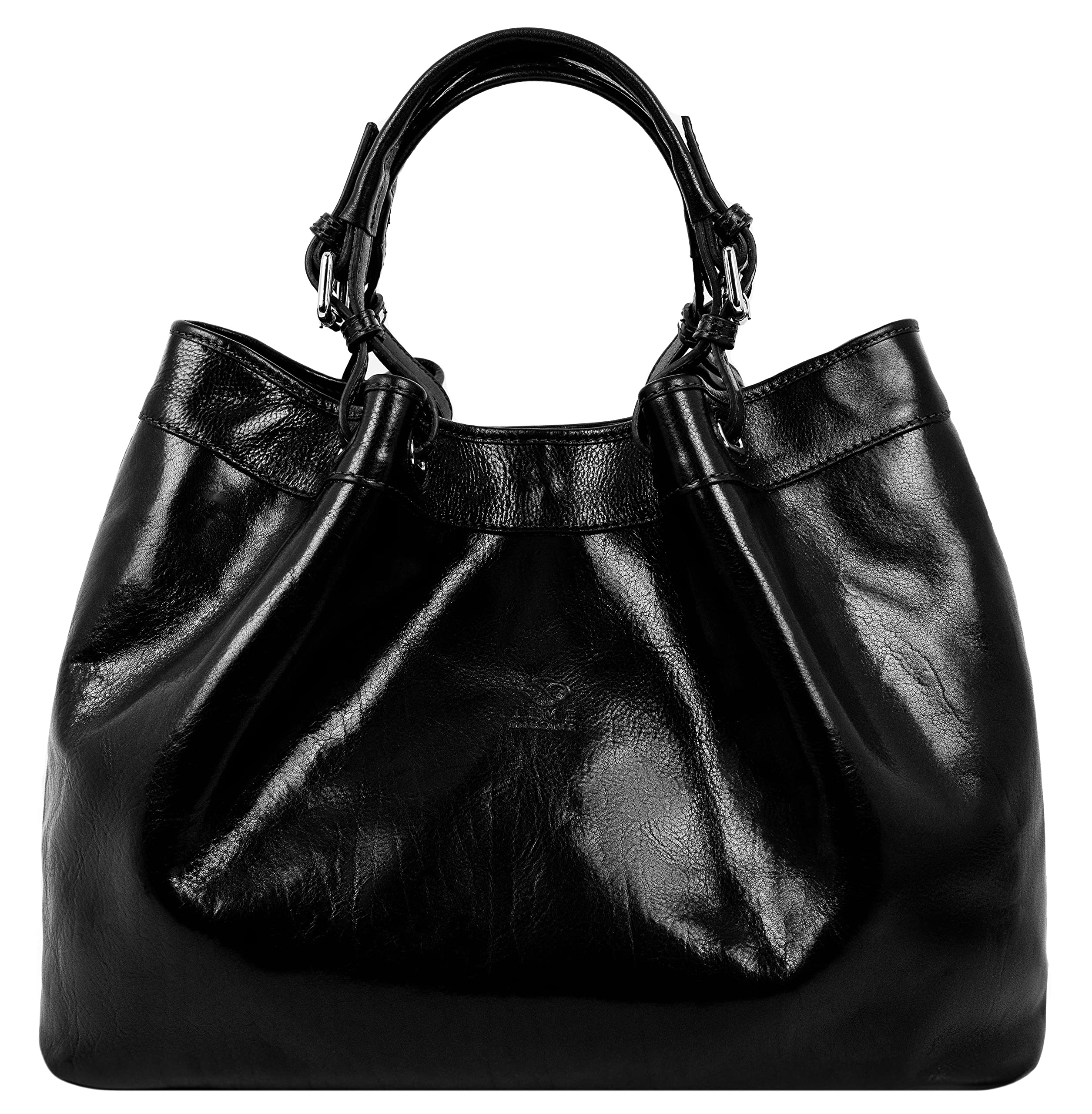 Premium Full-Grain Leather Handbag for Women - Timeless Top Handle Purse - Durable & Stylish - Perfect for Work, Travel & Special Occasions