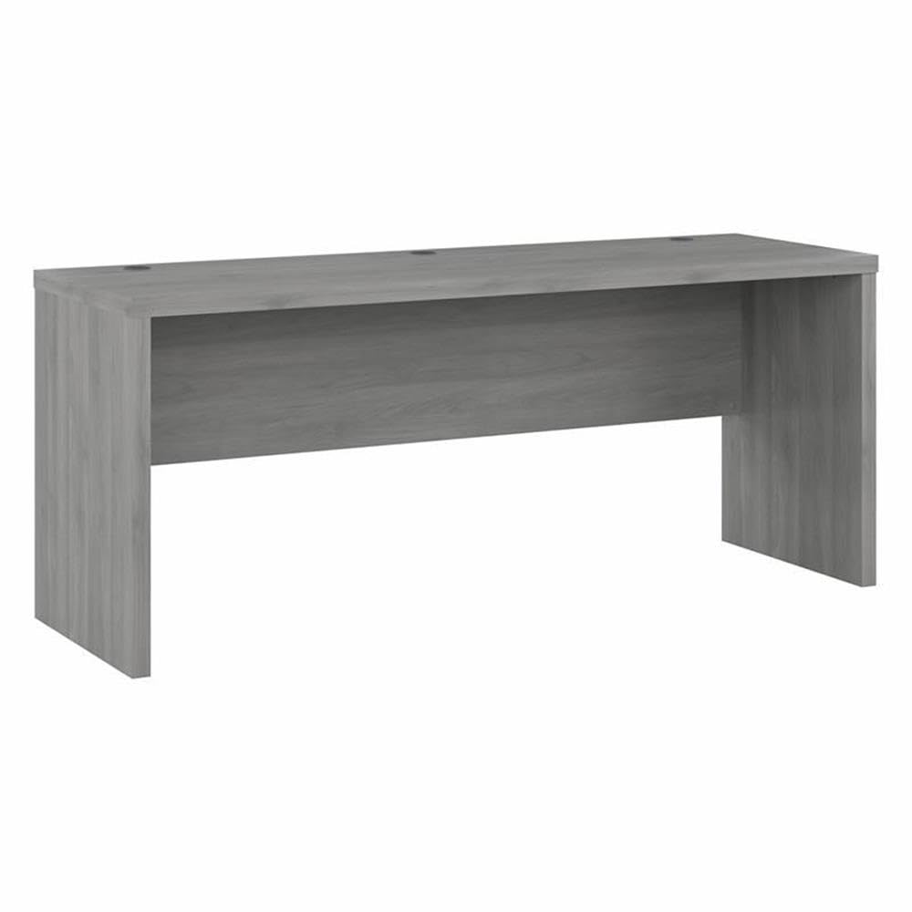 Bush Business Furniture Echo 72W Modern Gray Computer Desk - Home Office Desk for Work, Study & Gaming - Durable Writing Desk with Spacious Work Surface