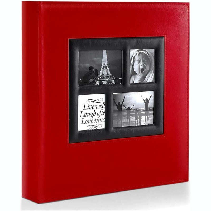 4x6 Photo Album with 1000 Pockets - Extra Large Capacity Scrapbook for Wedding, Family & Travel Memories | Acid-Free Archival Storage
