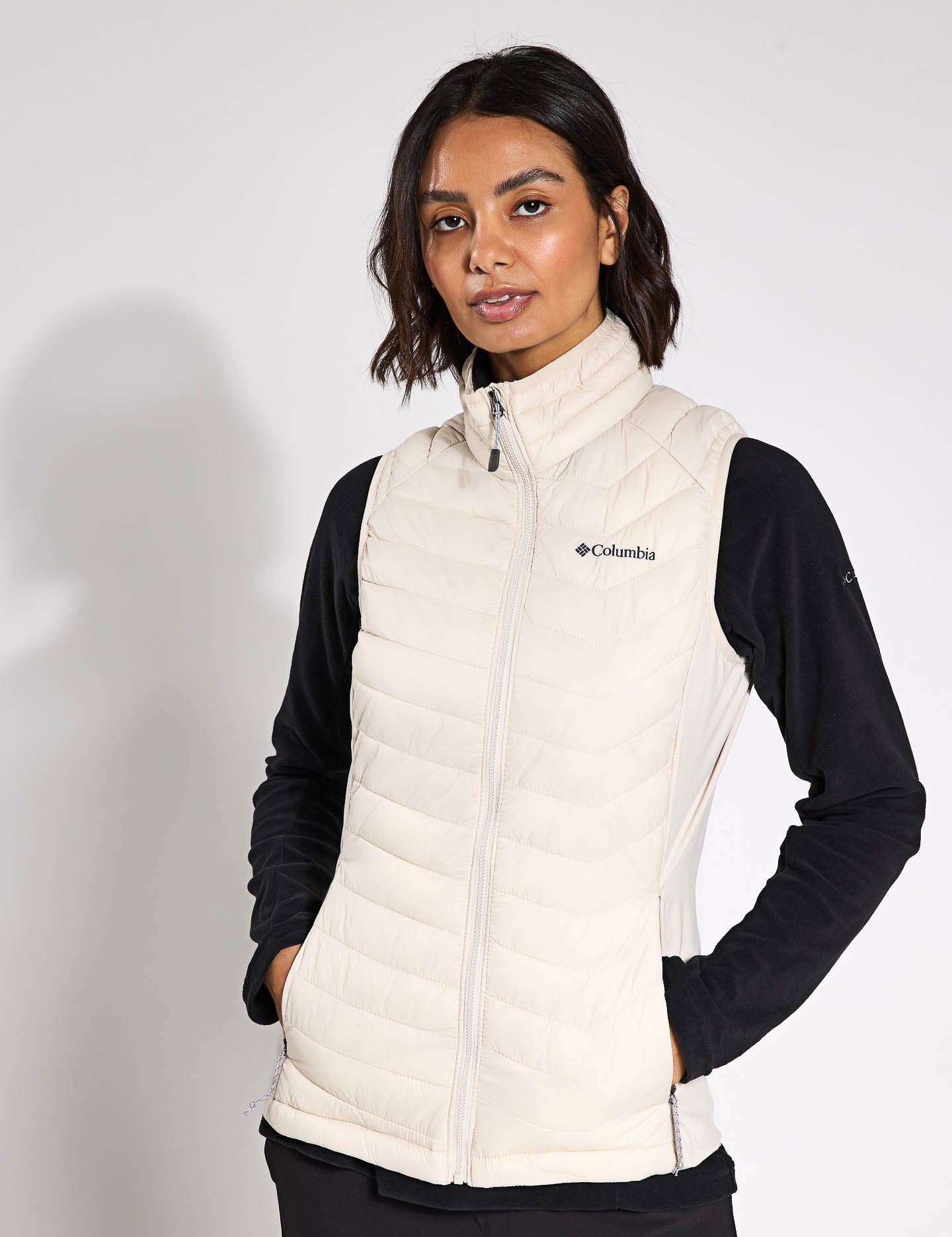 Powder Pass II Hybrid Puffer Gilet Vest - Dark Stone | Lightweight Insulated Jacket for Men & Women | Perfect for Skiing, Hiking & Winter Outdoor Activities
