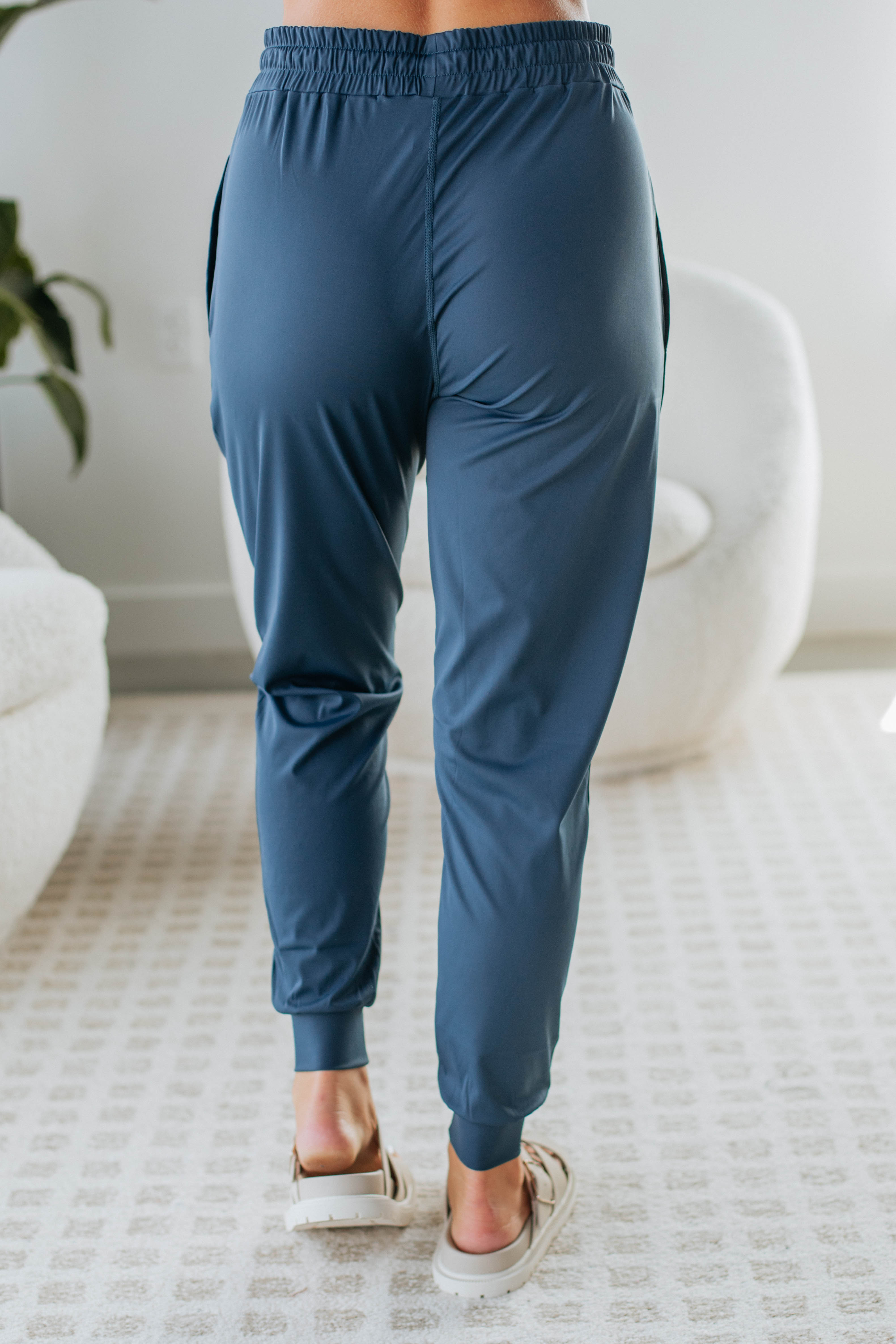 Brent Active Joggers for Men & Women - Comfortable Running Pants with Pockets - Midnight Black - Perfect for Gym, Yoga, Workout & Casual Wear