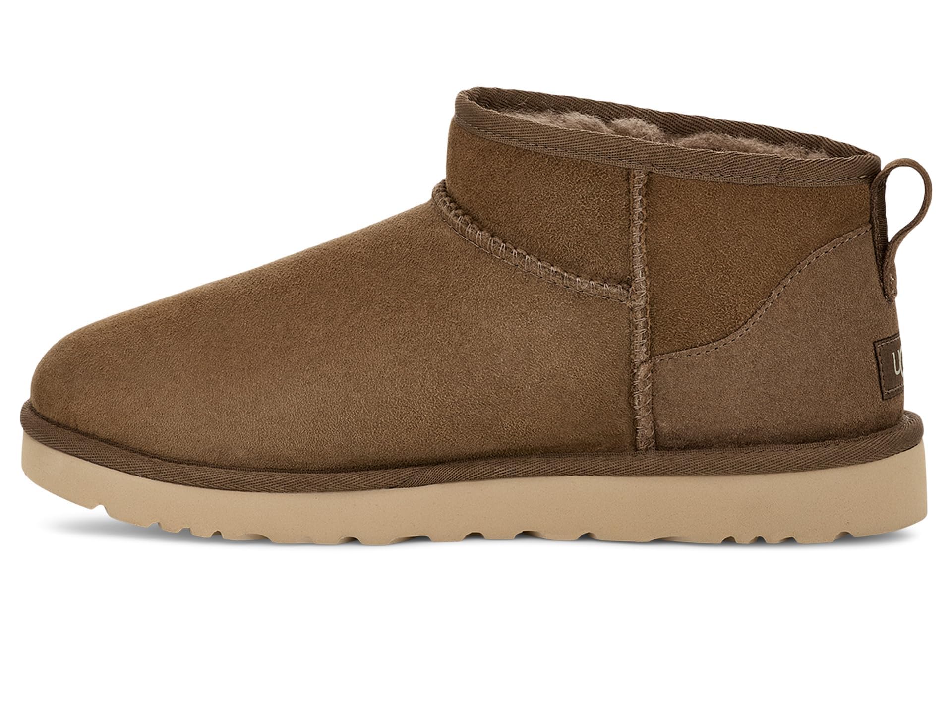 UGG Men's Classic Ultra Mini Boot - Waterproof Winter Snow Boots for Men, Comfortable & Warm Sheepskin Lined Shoes - Perfect for Cold Weather, Outdoor Activities & Casual Wear