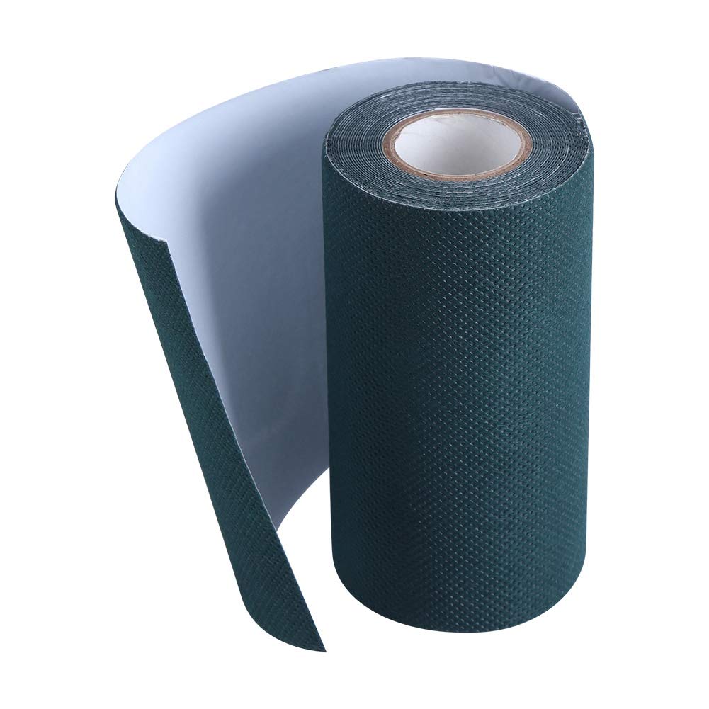 QPOSDR 5m x 15cm Self-Adhesive Artificial Grass Joining Tape - Heavy Duty Seaming Tape for Synthetic Turf Installation, Repair & Connection - Perfect for DIY Lawn, Play Areas & Landscaping Projects