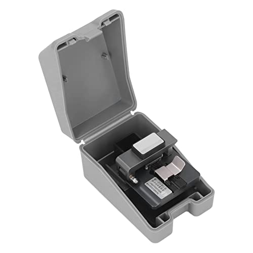 High Precision Tungsten Steel Blade Fiber Optic Cleaver - Professional Industrial Fiber Cutting Tool for Fast, Accurate Splices | Ideal for Telecom, Data Centers & Network Installations