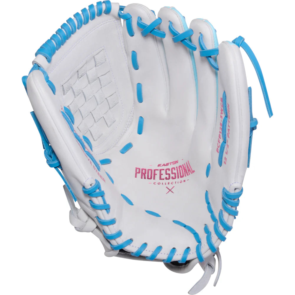 Easton Professional Collection Color Splash 2.0 Fastpitch Softball Glove - 12.5 Inch Infield/Outfield Glove for Women & Youth - Perfect for Games, Practice & Training Sessions