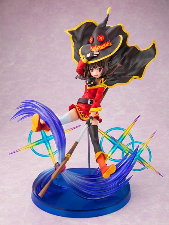 Chara Ani 1/7 Scale KonoSuba Megumin Anime Opening Edition PVC Statue Figure with Bonus Parts | Anime Collectible, Gift for Fans, Perfect for Display in Home or Office