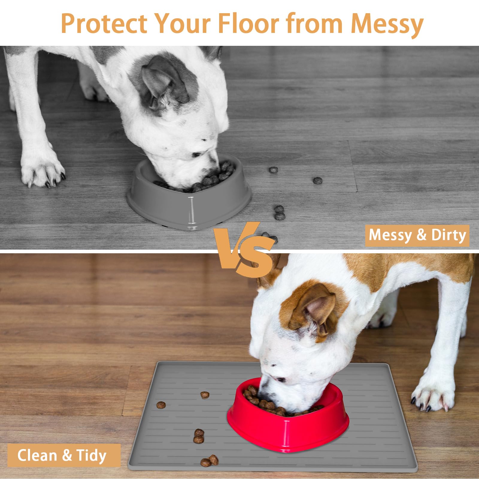 Premium Silicone Dog Food Mat - 16