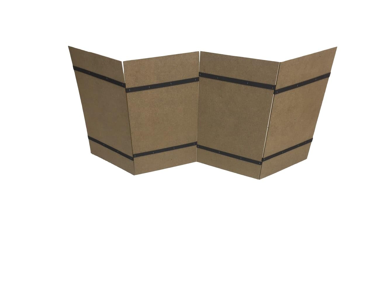 Foldable Box Spring & Bunkie Board - Queen Size Bed Support Board for Daybeds, Trundle Beds, Bunk Beds & Platform Beds - No Assembly Needed, Beige | Perfect for Guest Rooms, Dormitories & Space-Saving Bedroom Solutions
