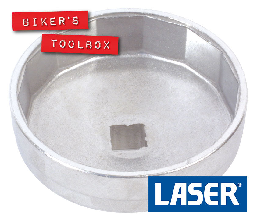 74mm x 14 Flutes Oil Filter Wrench - Heavy Duty Car Oil Filter Removal Tool - Perfect for DIY Auto Maintenance & Oil Changes
