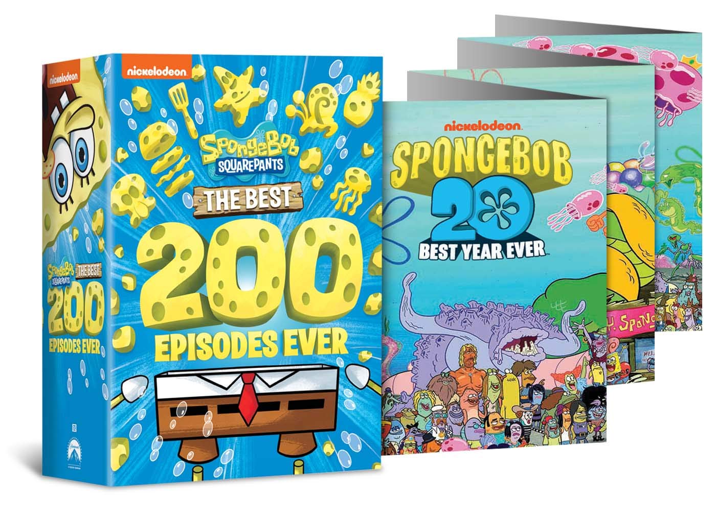 SpongeBob SquarePants Complete 200 Episode Collection - Best Nickelodeon Cartoon Series for Kids & Adults - Perfect for Family Movie Nights, Birthday Gifts and Cartoon Lovers