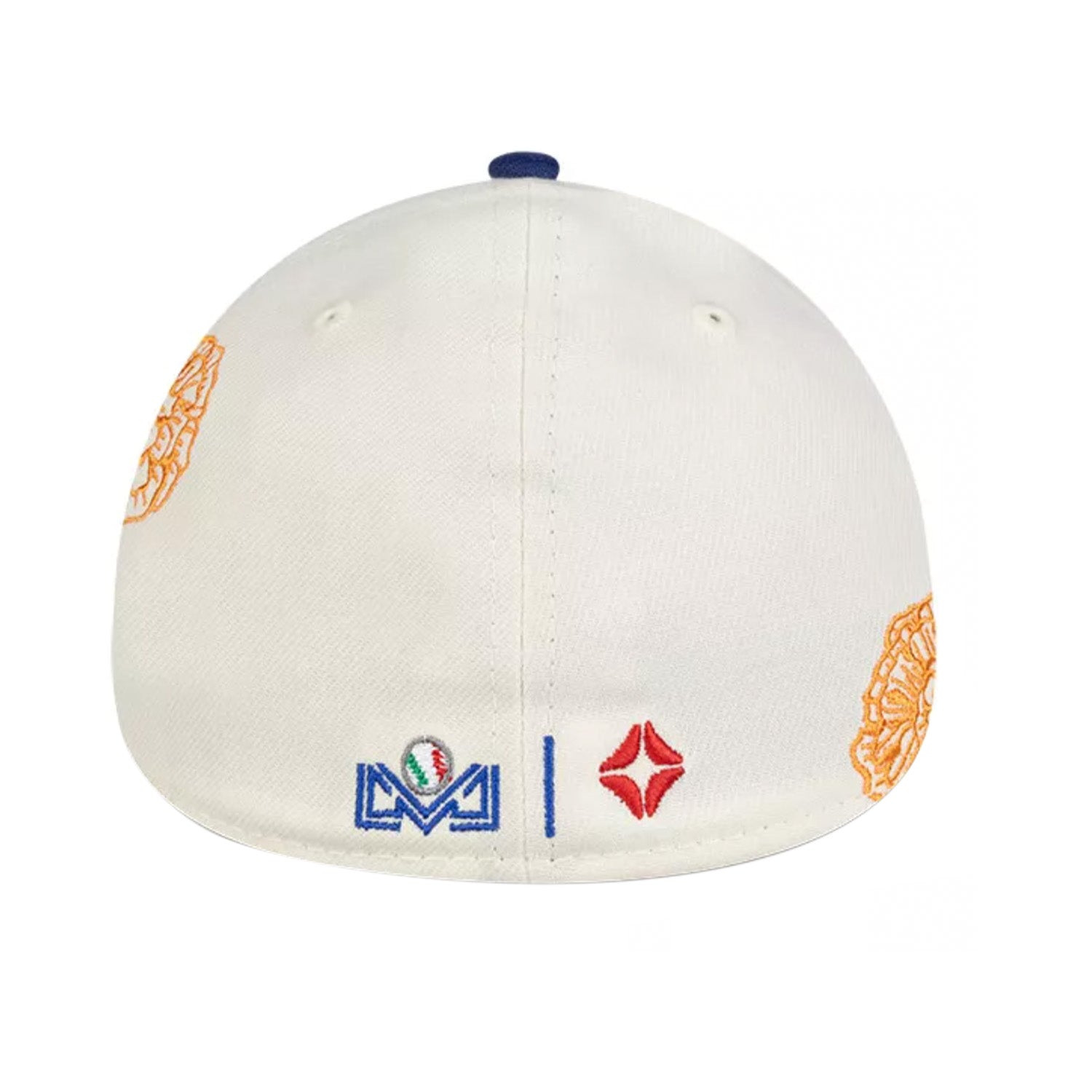 New Era 39THIRTY Day of the Dead Snapback Hat - Mexican Sugar Skull Baseball Cap for Halloween, Dia de los Muertos Celebration & Latin Culture Events