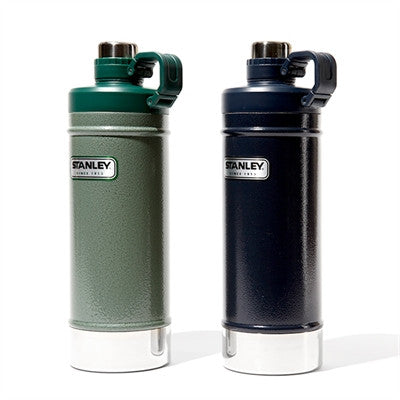 Stanley Classic Vacuum Insulated Stainless Steel Water Bottle 0.6L (20oz) - Keeps Drinks Hot/Cold for Hours - Perfect for Hiking, Camping & Outdoor Adventures