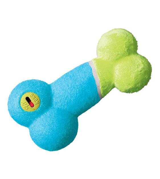 Kong Airdog Interactive Squeaker Bone Dog Toy - Durable Chew Toy for Small & Large Dogs - Perfect for Fetch, Training & Playtime