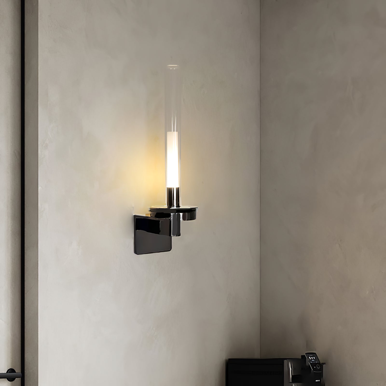 Modern LED Column Torch Wall Sconce - Outdoor Waterproof Lighting for Patio, Garden, and Pathway - Perfect for Home and Commercial Decoration