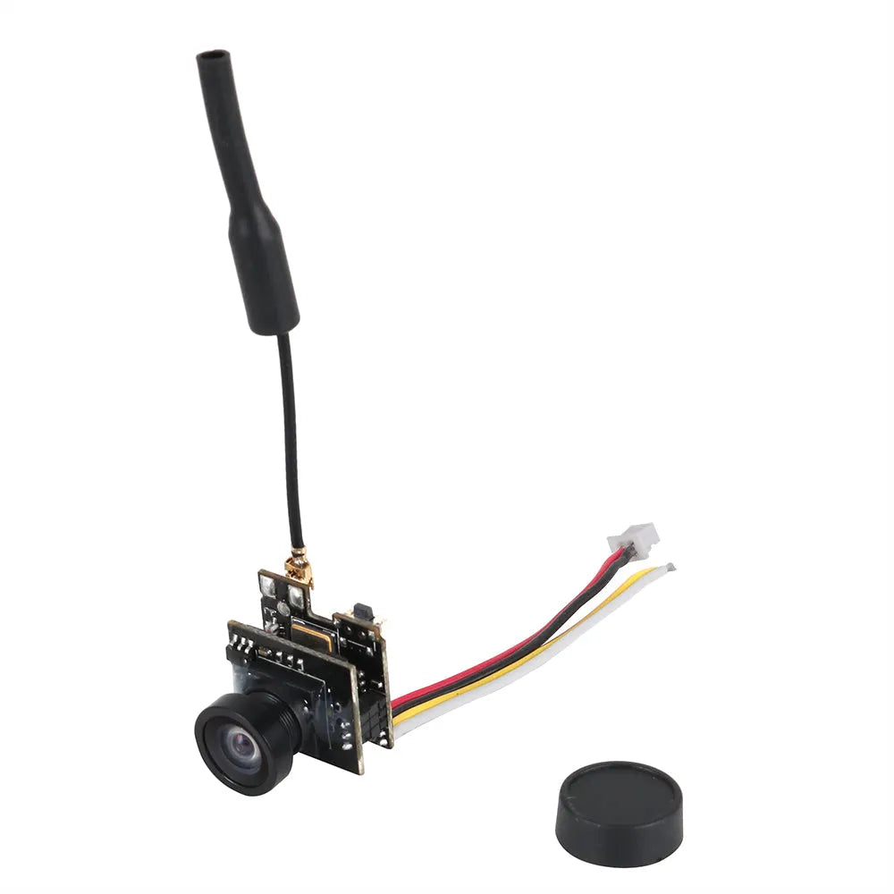 Mini AIO FPV Camera 5.8G 40CH 25mW 800TVL Video Transmitter for Drone Racing & RC Models - Lightweight HD FPV System with Low Latency for Immersive Flying Experience