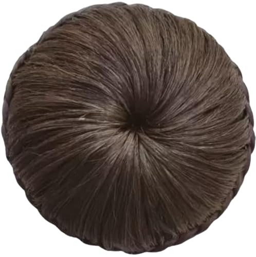 Prayati Brown Hair Juda for Women - Matt Finish No Shine Hair Extensions | Natural Looking Hair Bun Extension | Artificial Juda for Girls & Women (Black) | Perfect for Weddings, Parties & Daily Styling