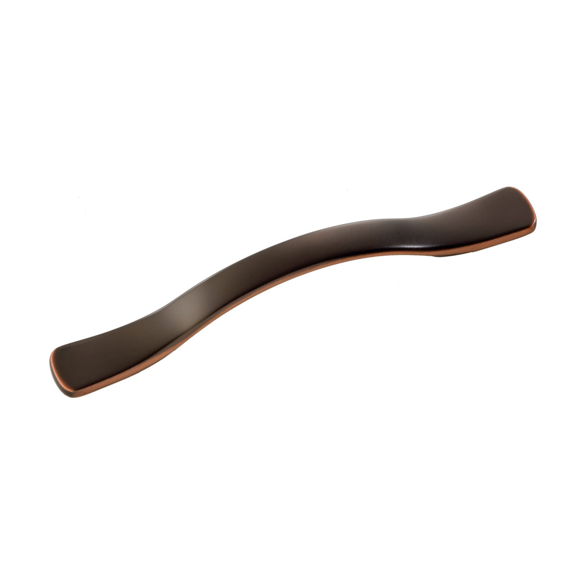 Euro Contemporary Pull 4 Inch Center to Center Oil Rubbed Bronze Cabinet Handle - Modern Kitchen & Bathroom Hardware for Drawers and Cabinets