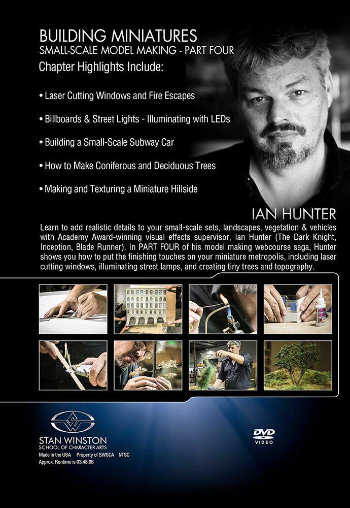 Stan Winston Studio Building Miniatures Small Scale Model Making DVD - Professional Miniature Model Crafting Tutorial for Artists & Hobbyists - Perfect for DIY Projects, Film Props & Collectible Displays