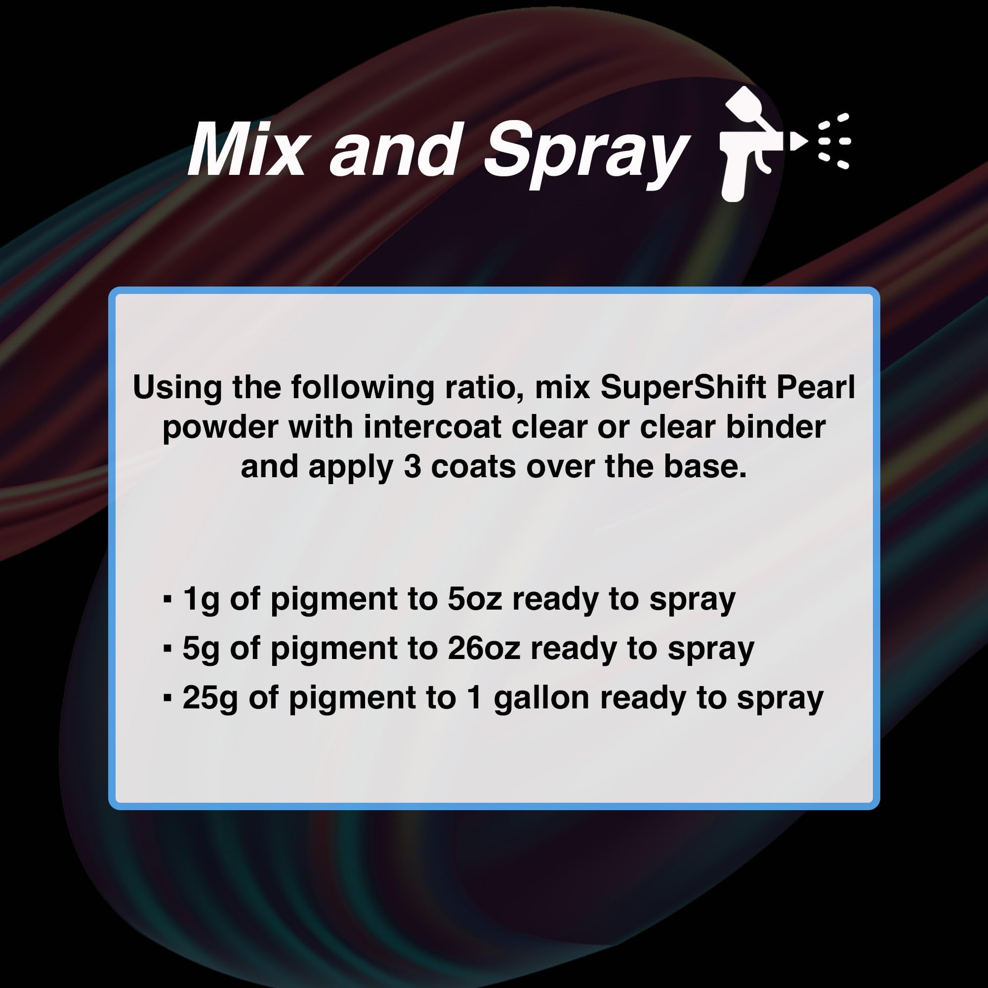 5G Shellshock SuperShift Pearl - Intense Chameleon Mica Powder for Paint, Epoxy Resin, Nail Art & Crafts | Color Shift Pigment for Automotive, DIY Projects & Cosmetics | Perfect for Custom Paint Jobs, Resin Jewelry & Nail Designs