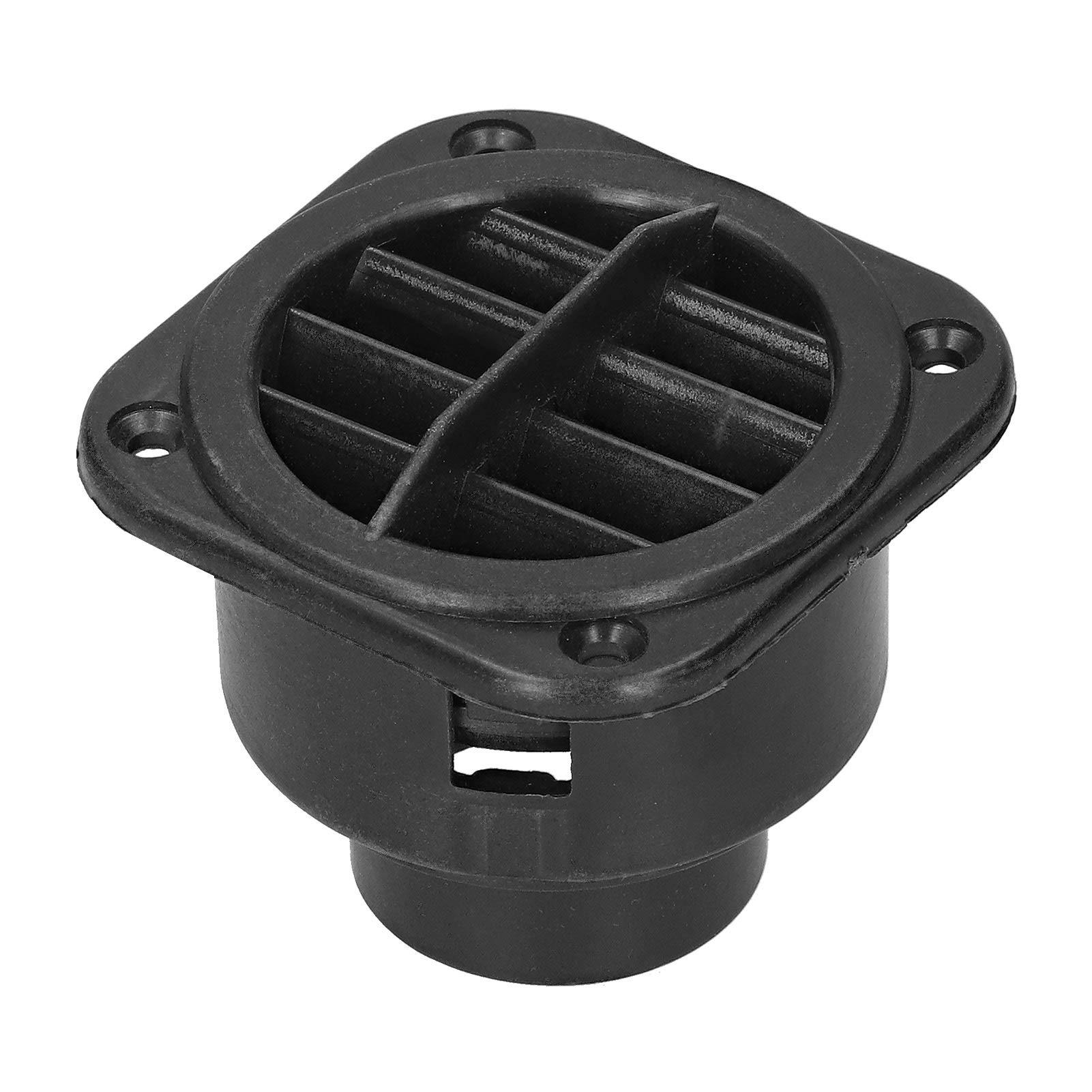 42mm Car Air Vent Outlet - Universal Square Auto AC Vent for Parking Heater & Air Conditioner - Perfect for Steering Head Installation in Trucks, SUVs & Sedans (1.7in)