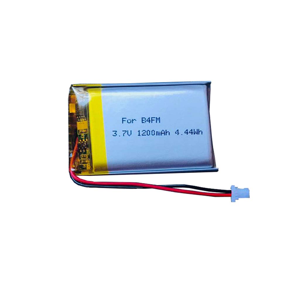 1200mAh Replacement Battery for LEXIN B4FM LX-B4FM Motorcycle Bluetooth Headset Intercom - Compatible with Sharper Image OWN Zone Wireless TV Headphones - Long-Lasting Power for Motorcycle Rides, TV Watching & Wireless Audio Devices