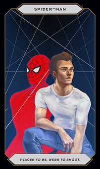 Marvel Oracle Deck - 78 Cards for Divination & Fortune Telling | Perfect for Tarot Readers, Spiritual Guidance & Meditation | Gift for Marvel Fans & Collectors