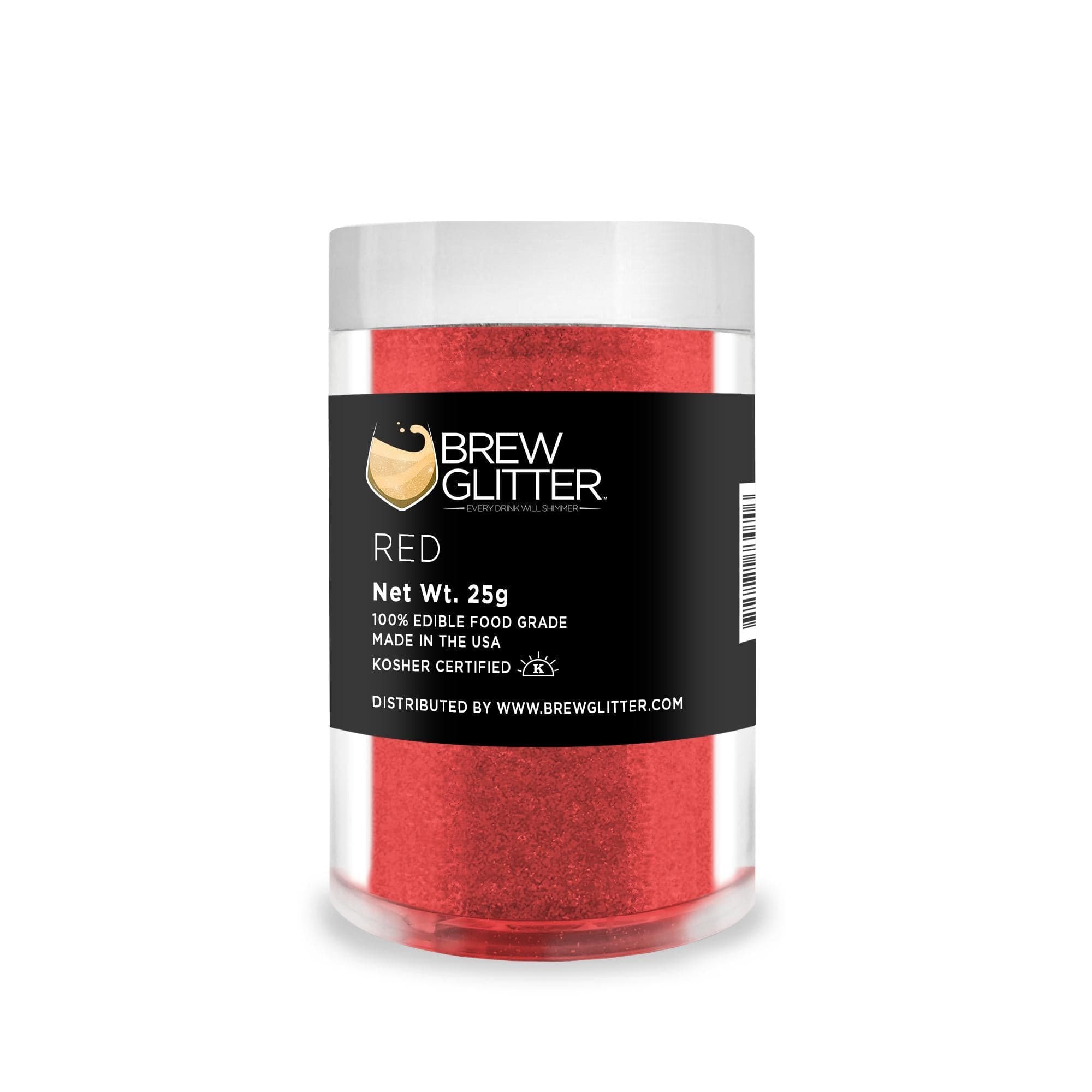 Christmas Glitter Combo Pack B - 12 Piece Set with 25g Jars for Holiday Crafts, DIY Ornaments & Festive Decorations - Premium Brew Glitter Collection