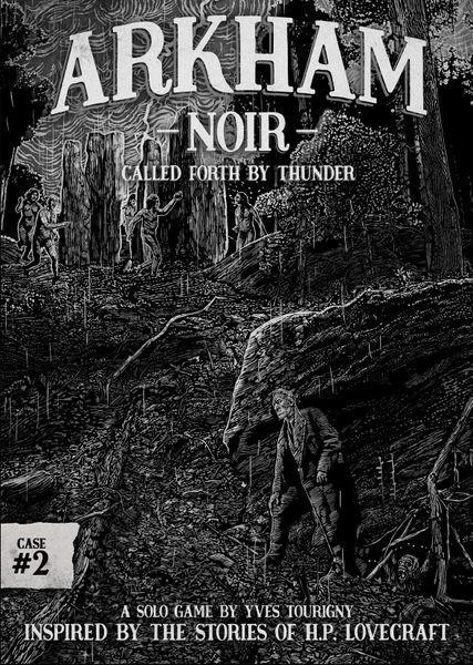 Arkham Noir: Case #2 Called Forth by Thunder - Mystery Board Game | Lovecraftian Horror Adventure | Perfect for Game Nights & Horror Fans
