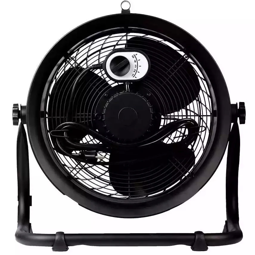 High Velocity Drum Air Circulator Fan - 18 Inch Powerful AC Fan for Home, Office, Warehouse & Industrial Use | HVD 18AC 18