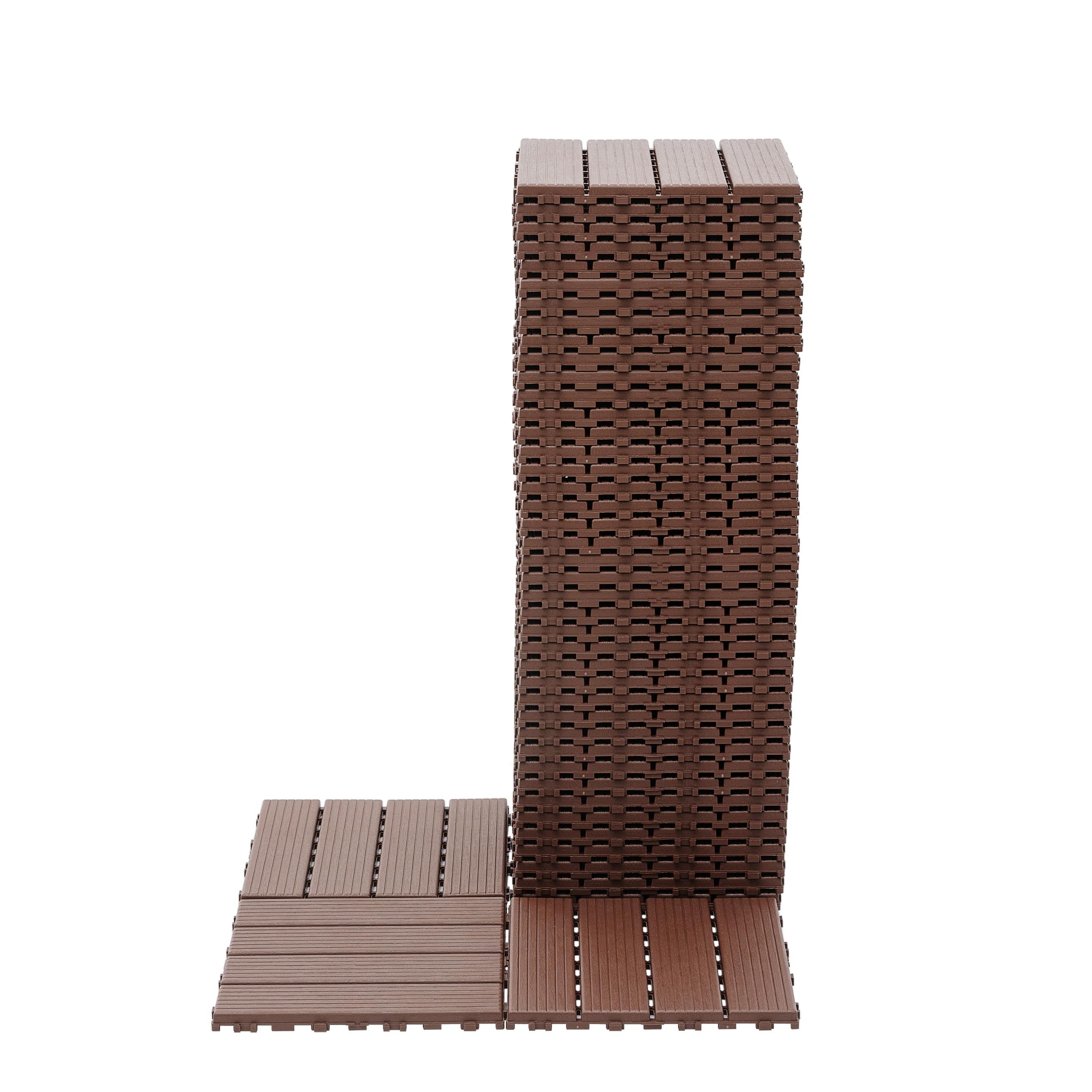 Interlocking Deck Tiles 44 Pack - 12