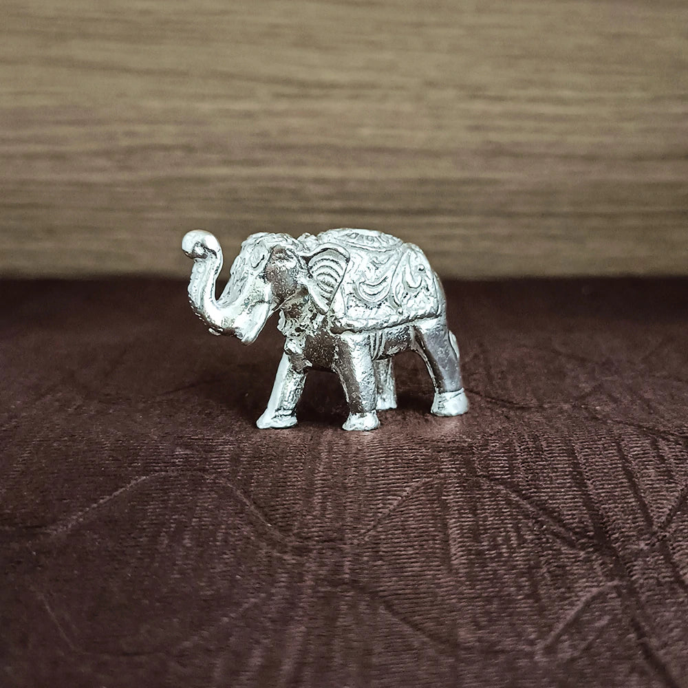 925 Pure Silver Elephant Pendant for Luck, Prosperity & Health - Dainty 15mm Charm for Necklace (Perfect for Gifts, Meditation & Spiritual Jewelry Collection)
