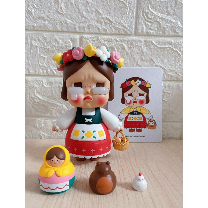 Crybaby The Hidden Friend Art Toy Figurine - Limited Edition 2023 Collectible - Perfect for Home Decor, Office Display & Anime Gift