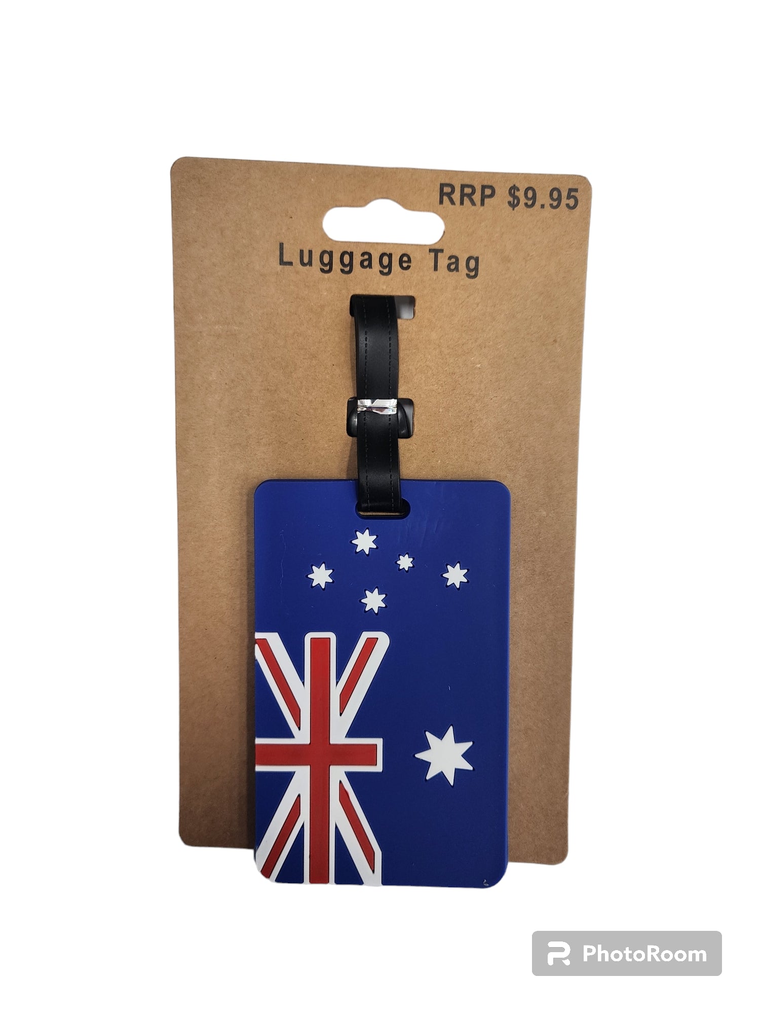 Comfort Travel Australian Flag Luggage Tag - Durable Blue ID Tag for Suitcases & Bags - Perfect for Travel, Airports & Vacation Identification