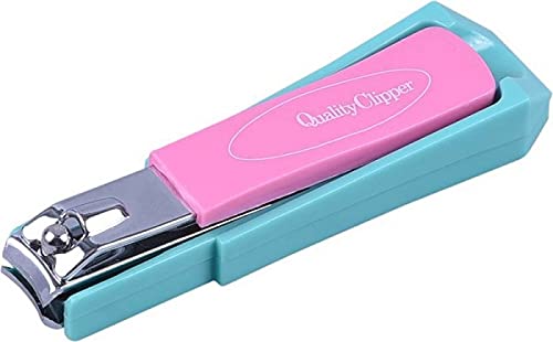 Premium Stainless Steel Nail Clippers - Sharp Professional Nail Trimmer for Men & Women - Perfect for Home, Travel, and Salon Use