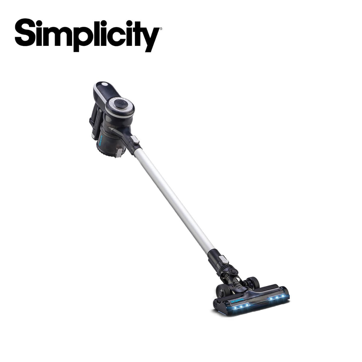 Simplicity S65 Premium Cordless Multi-Use Vacuum Cleaner for Hardwood Floors, Carpets & Pet Hair | Lightweight Stick Vacuum with Powerful Suction for Home Cleaning