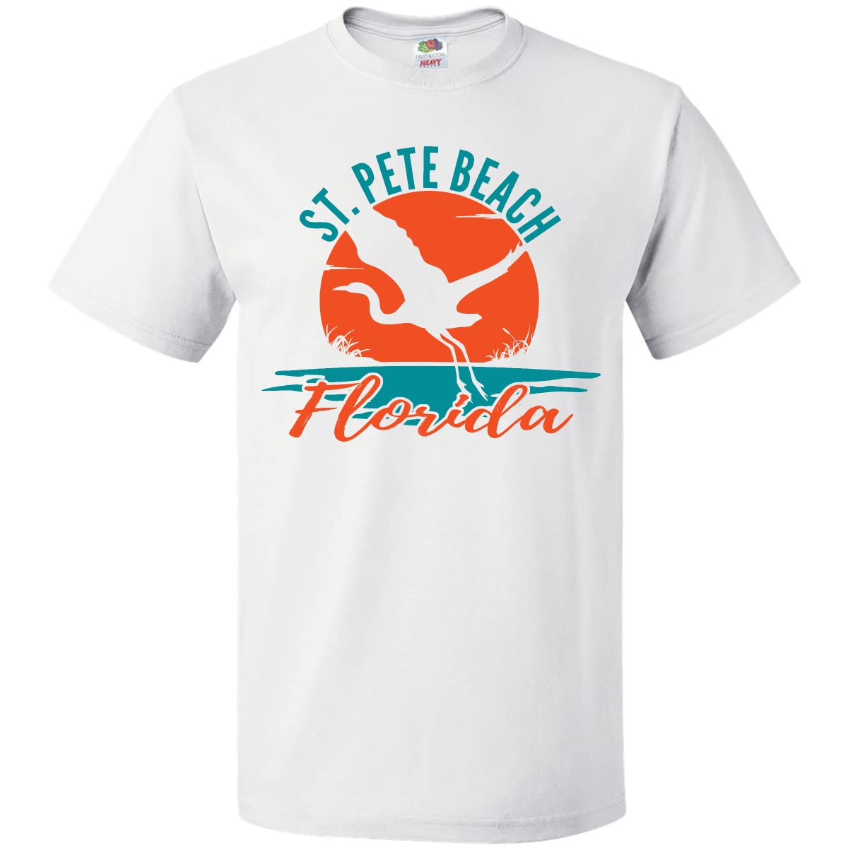 Inktastic St. Pete Beach Florida Vacation T-Shirt for Men & Women - Comfortable Cotton Tee for Beach Trips, Summer Travel & Casual Wear