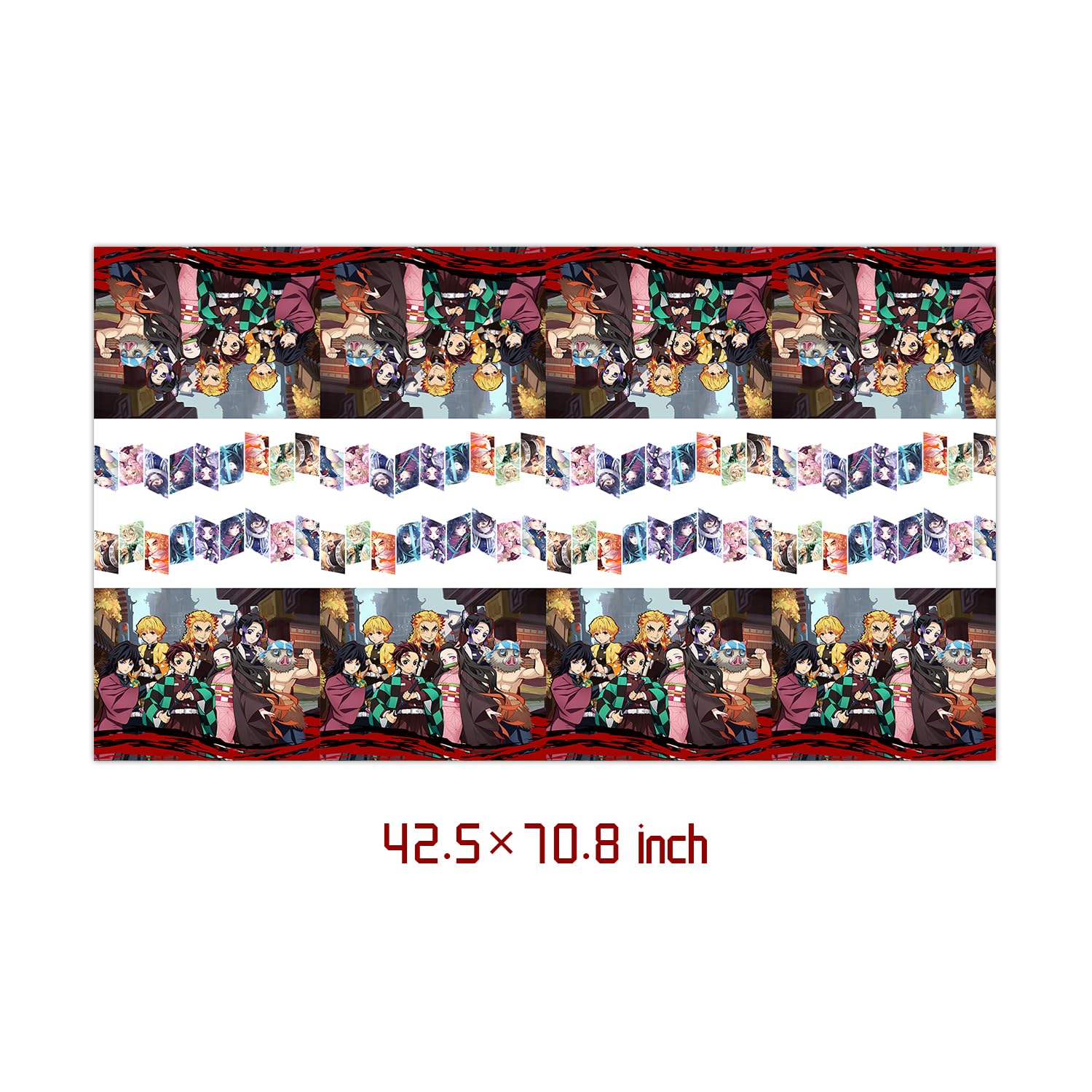 2-Pack Disposable Demon Tablecloth 70