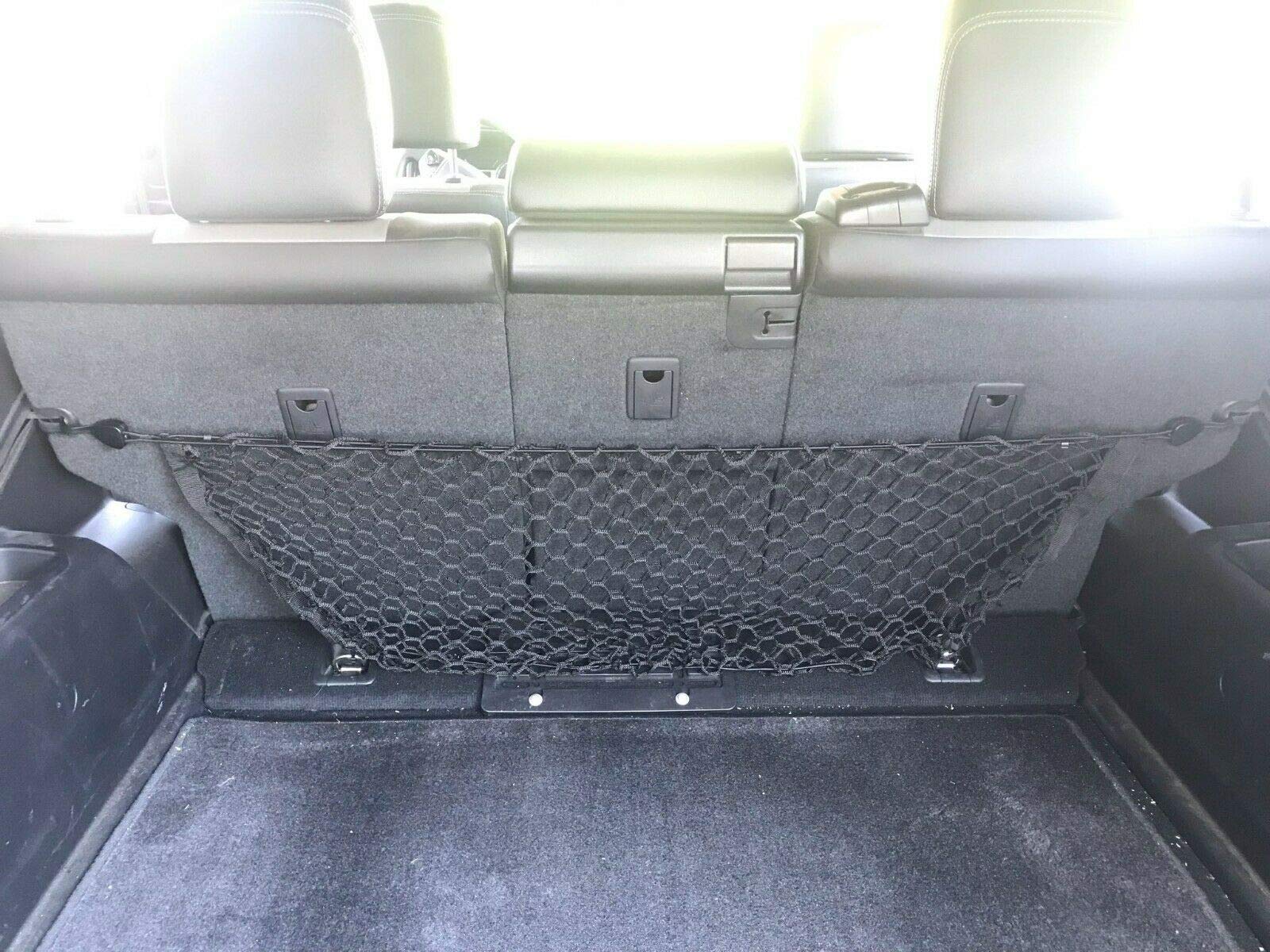 Premium Mesh Trunk Organizer & Cargo Net for TOYOTA 4RUNNER 1996-2024 - Envelope Style SUV Storage Solution - Durable Vehicle Carrier for Rear Seats - Perfect for Road Trips, Camping & Daily Organization