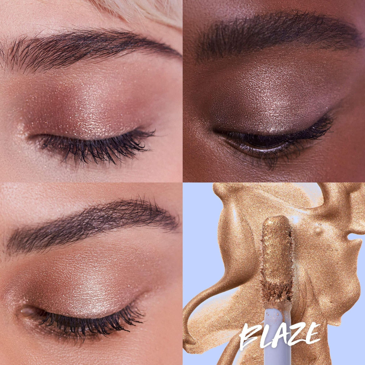 10 Second Quick-Dry Watercolor Eyeshadow Gel - Long Lasting & Smudge Proof Eye Makeup for Everyday Wear & Special Occasions