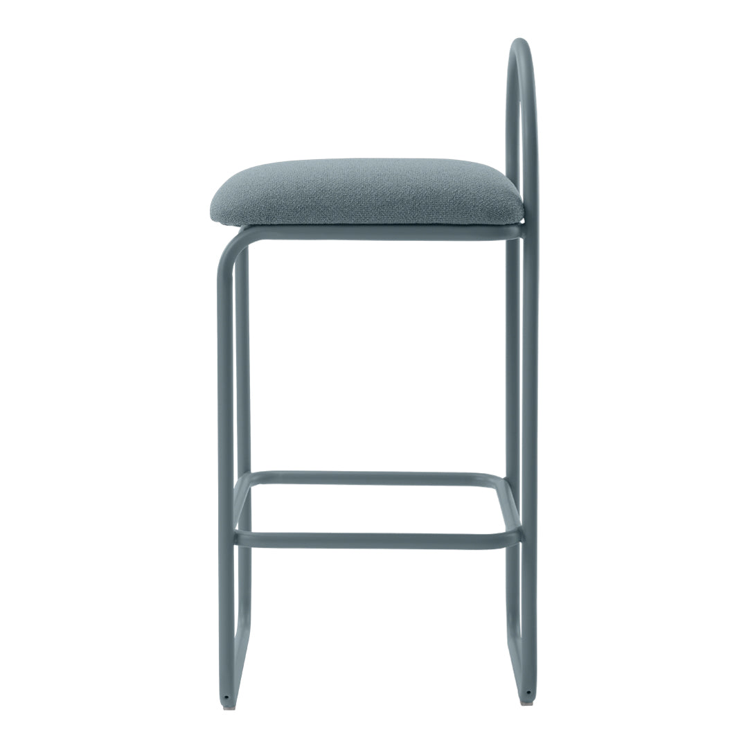 Angui Counter Height Bar Stool - Adjustable Swivel Kitchen Island Stool with Backrest for Dining, Bar, and Home Decor