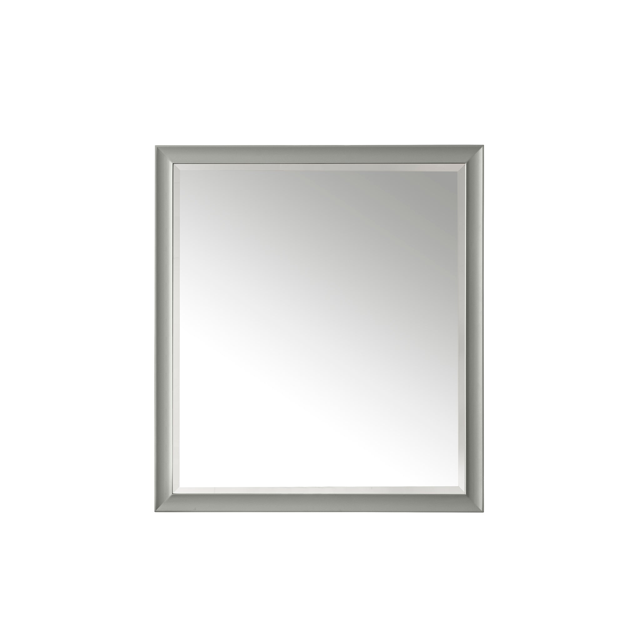 Glenbrooke 36-Inch Wall Mirror in Urban Gray - Modern Framed Bathroom & Bedroom Decor for Home & Office