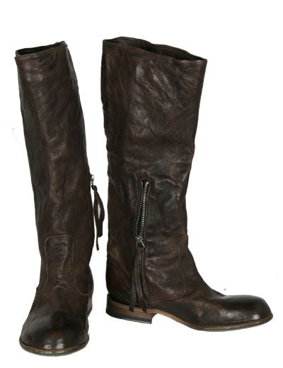Brown Knee High Leather Tall Boots for Women - Stylish & Comfortable Winter Riding Boots for Outdoor, Work & Casual Wear