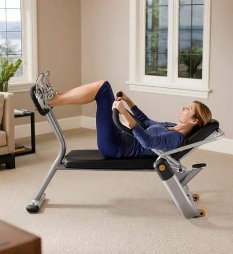 Precor Ab X Abdominal Trainer - Premium Core Workout Equipment for Home Gym & Fitness Training - Perfect for Abs, Obliques & Full-Body Toning Exercises