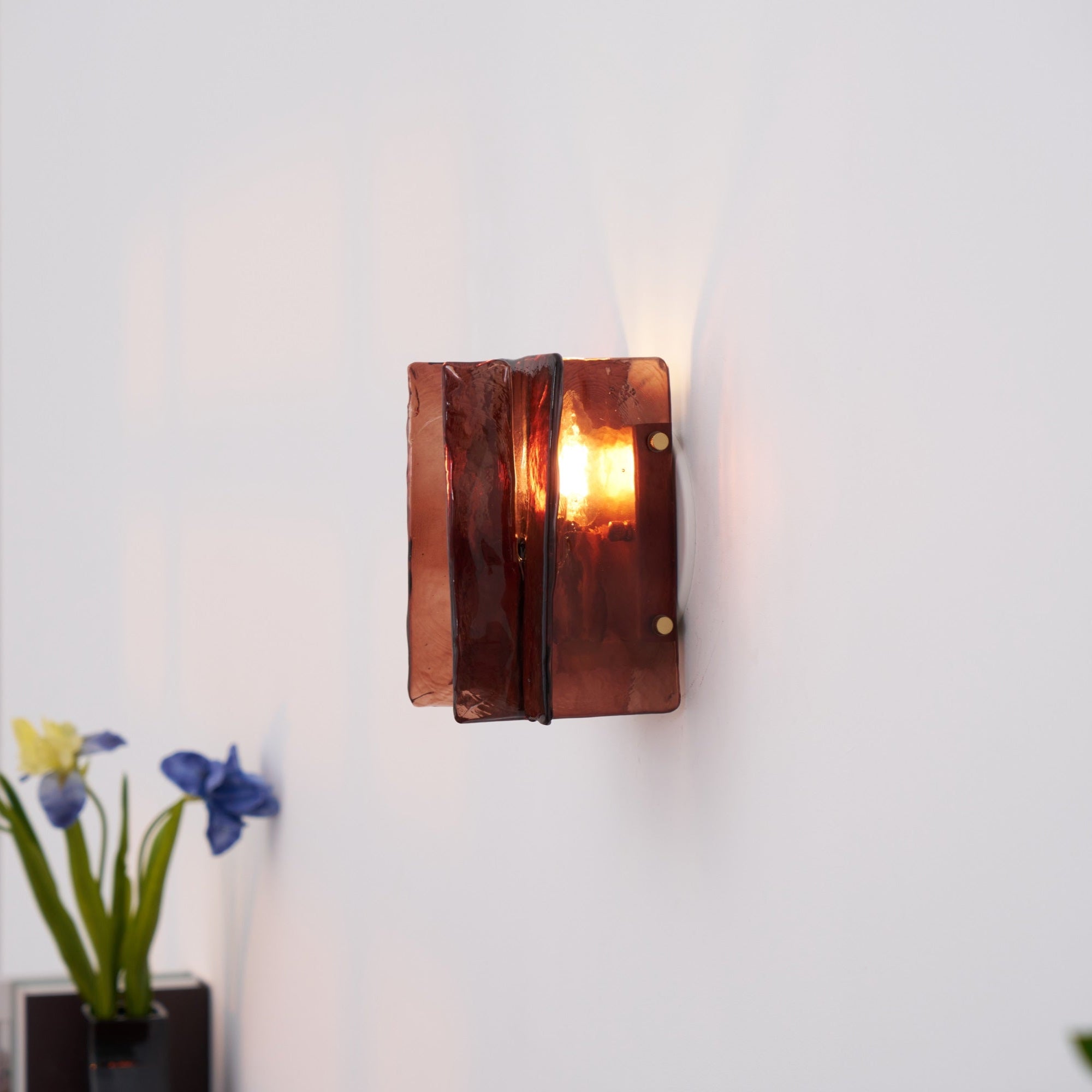 Blason Modern Wall Sconce Light Fixture - Indoor/Outdoor LED Wall Lamp for Living Room, Bedroom, Patio - Waterproof & Energy Saving (Black) - Perfect for Home Decor and Outdoor Lighting