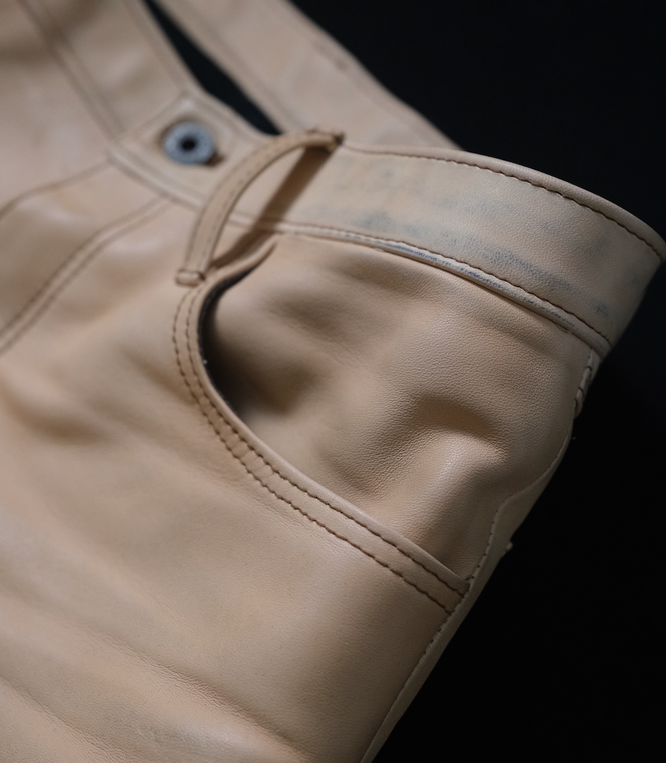 Premium 1.3mm Saddle Horsehide Leather Pants for Men & Women - Durable Motorcycle Riding Pants, Equestrian Fashion & Biker Style - Perfect for Motorcycle Riders, Horseback Riding & Urban Streetwear